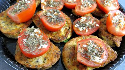 Recette Tartines de pain aux tomates