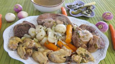 Cuisson à l'autocuiseur : Assiette du bollito misto