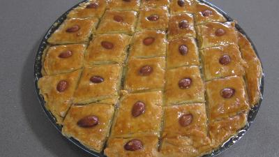 Recette Baklavas aux amandes