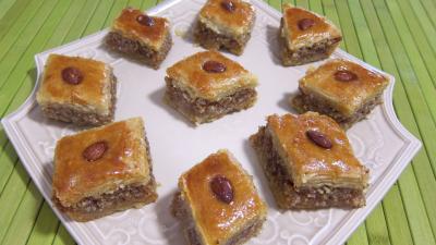 Cuisine slave : Assiettes de baklavas
