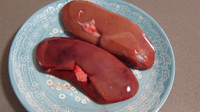 Photo : rognons de porc