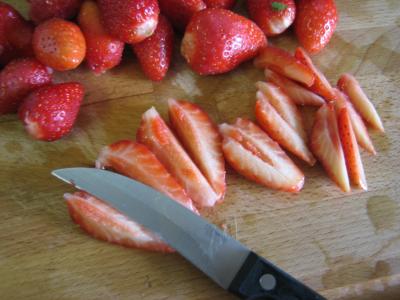 Confiture de poires et fraises - 4.2