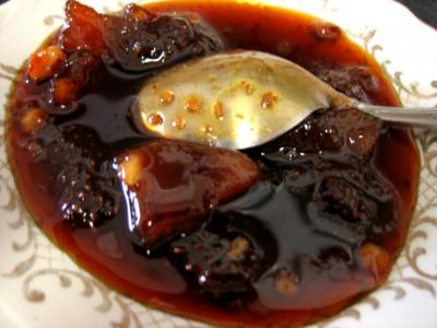 vitpris : Coupelle de confiture de poires et fraises