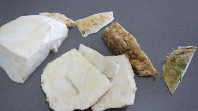 Rémoulade de céleri-rave et pommes et noix de saint-Jacques - 1.1