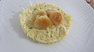 Rémoulade de céleri-rave et pommes et noix de saint-Jacques - 5.3