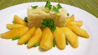 chou aux pommes