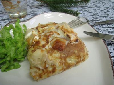 Image : recette Crêpes gratinées au chou-fleur et au chèvre