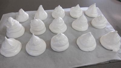 Recette Halloween les esprits fantômes