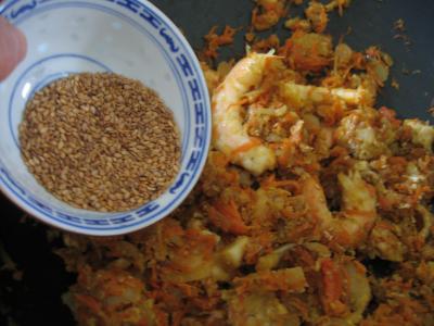 Recette Crevettes à la chinoise