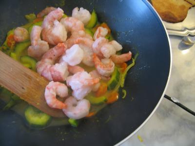 Crevettes au curcuma - 8.2
