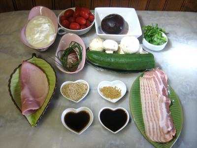 Ingrédients pour la recette : Crudités apéritif