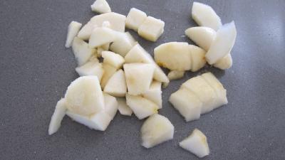 Rhubarbe, croustillants, granité pommes poires - 6.4