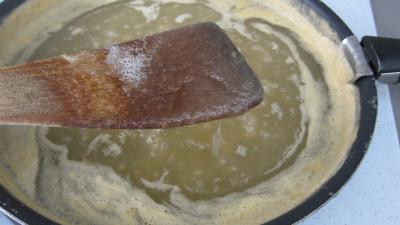 Recette Rhubarbe, croustillants, granité pommes poires