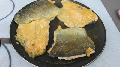 Effilochés de truite et son quinoa en risotto aux champignons - 5.4