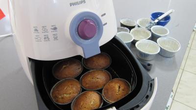 Cupcakes au chocolat à la friteuse Airfryer - 7.1