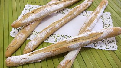 levure de boulanger : Ficelles de pain