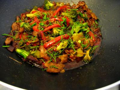 Dés de porc à la sauce d'huîtres - 7.2