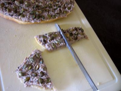 Canapés de focacia au thon - 6.3