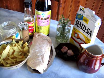 Ingrédients pour la recette : Canard laqué au miel