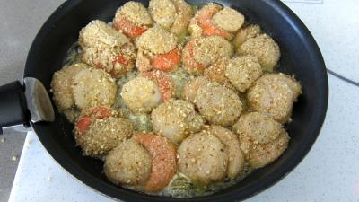 Recette Chorizo, quinoa et coquilles Saint-Jacques