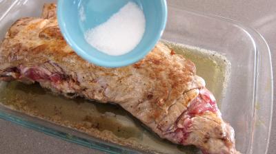 Mignon de porc aux carottes et sa sauce aux clémentines - 4.3