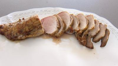 Mignon de porc aux carottes et sa sauce aux clémentines - 10.1