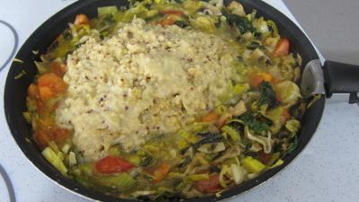 Quinoa aux poireaux et aux épinards - 10.1