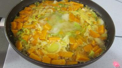 Médaillons de perche et sa crème de légumes - 5.4