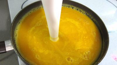 Médaillons de perche et sa crème de légumes - 6.2