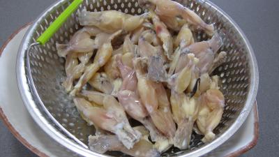 Grenouilles caramélisées aux épinards - 8.2