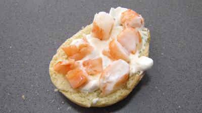 Recette Navettes aux crevettes et à la ricotta