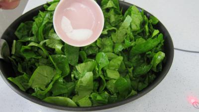 Epinards à la crème fondante et tagliatelles - 2.3