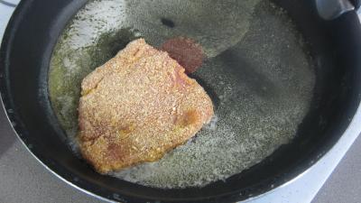 Vitelottes et légumes aux filets de dinde panés - 10.4