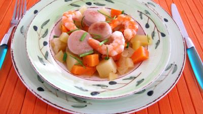 Wok de légumes au Jurançon - 7.2