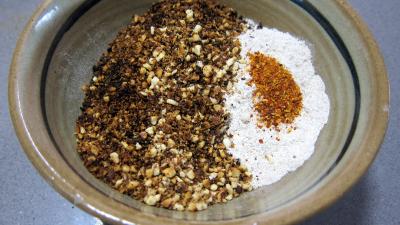 Paillassons de potiron au boudin blanc - 2.3