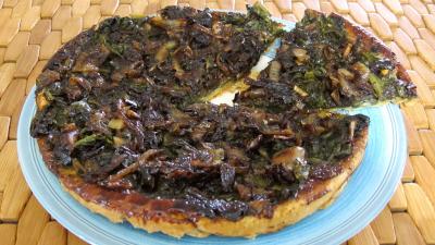 Tatin aux oignons et aux épinards - 8.3