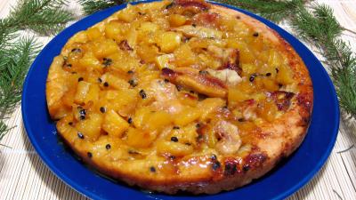 Tatin à l'ananas, fruit de la passion et bananes - 6.3