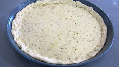 Pizza aux épinards et aux champignons - 7.2