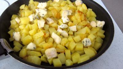Crêpes farcies aux gésiers confits et pommes de terre - 7.2