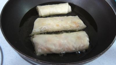 Recette Rouleaux de boeuf et de poulet à la chinoise