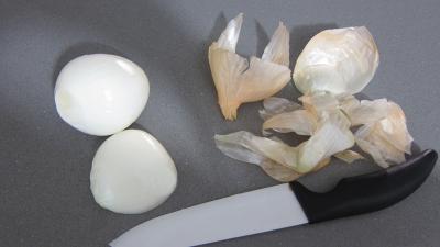 Haricots plats et gambas à la chinoise - 1.1