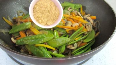 Haricots plats et gambas à la chinoise - 7.1