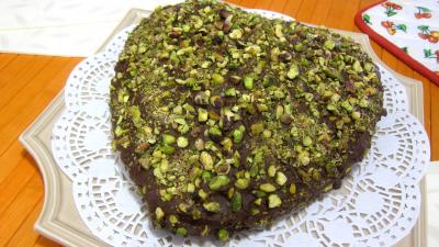 pistache : Plat de tôt-fait au chocolat et aux pistaches
