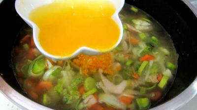 Bouillie ou potage aux carottes et aux oranges - 7.2
