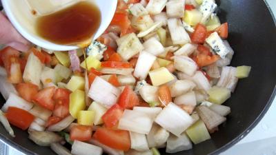 Recette Côtes de blettes au bleu d'Auvergne