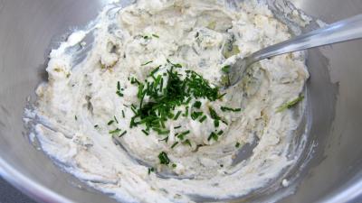 Crackers à la ricotta et aux oeufs de caille - 2.3