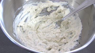 Crackers à la ricotta et aux oeufs de caille - 3.1