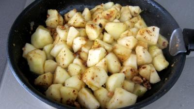Recette Paupiettes de dinde aux pommes et aux chips