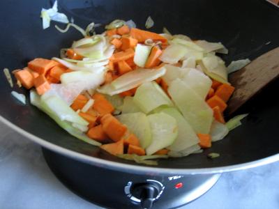 Recette Thon au chou-rave et cerises