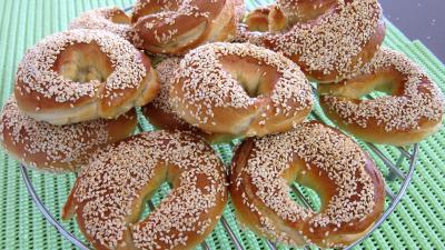Recette élaborée : Assiette de bagels